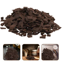 Oak Chips Making Supplies for Aging Whiskey Brewing Barbecue Home & Barware Red Wood Small