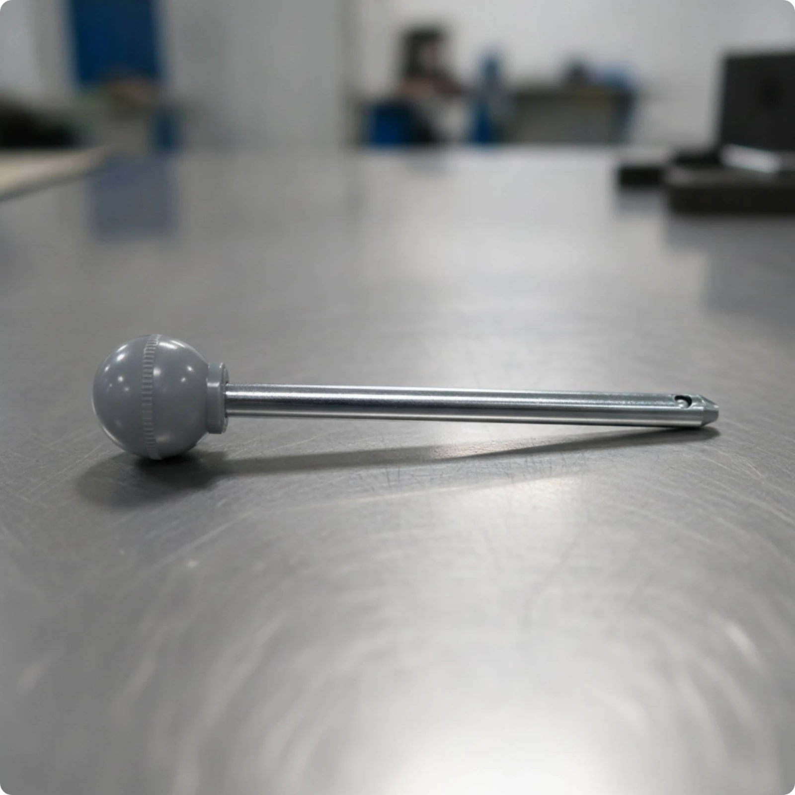 M8 Spring Pin with Knob Long-Lasting Stair Machine Pin Quick Mechanical for Fitness Equipment