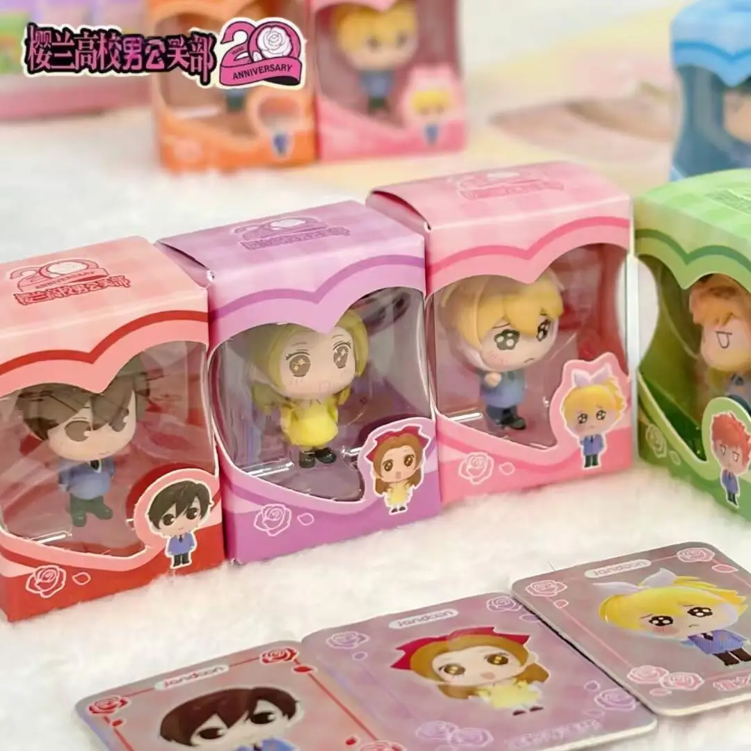 

Original Ouran High School Host Club 20th Anniversary Mini Rice Grain Doll Blind Box Collectible Figure Trendy Desktop Ornament