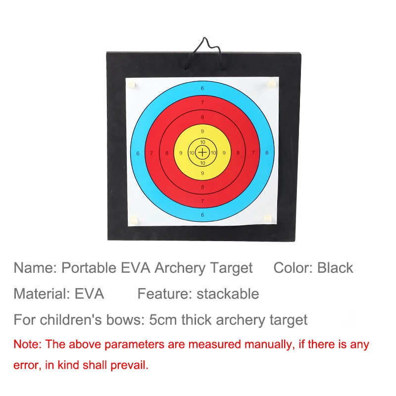 Archery Target for Backyard Adult, Easy Arrow Removal Bow Target, Durable Bow and Arrow Target for Youth Outdoor Shooting Practi