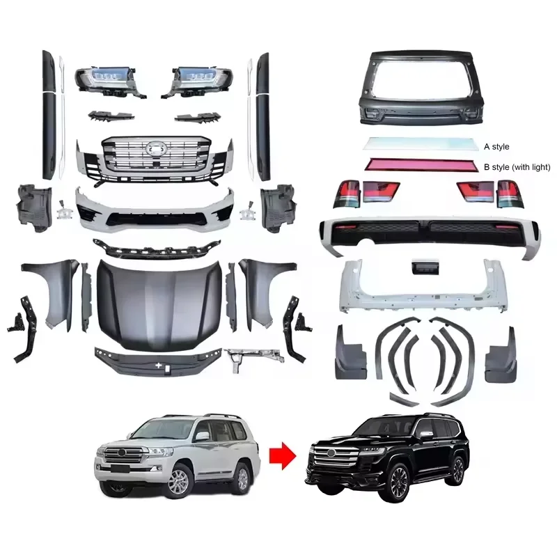 Land Cruiser LC 200 Upgrade To LC300  bodykit