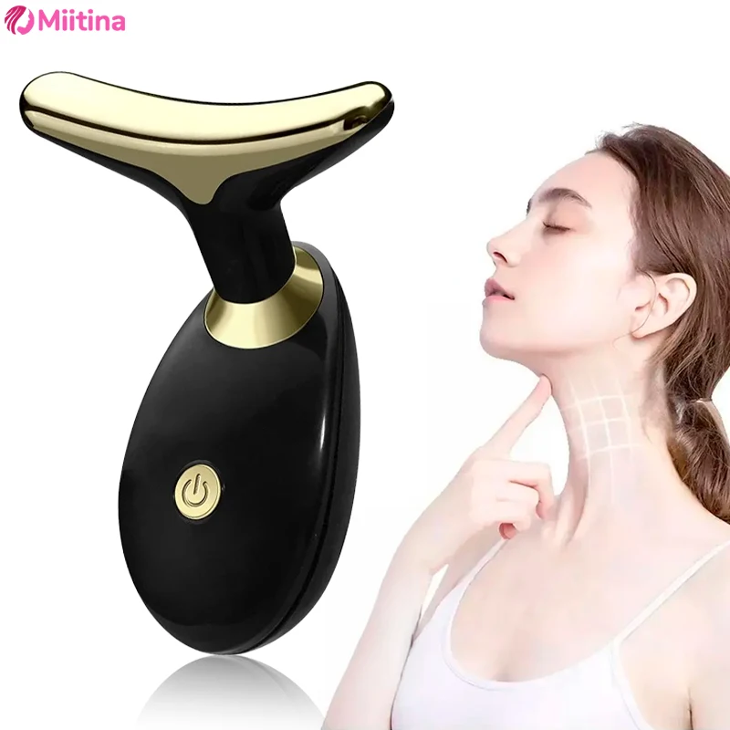 

EMS LED Facial Massager Face Neck Beauty Device Microcurrent Photon Firming Rejuvenating Anti Wrinkle Thin Double Chin Skin Care