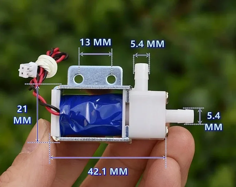 

DC 12 В-24 В нормально открытый микро мини электрический электромагнитный клапан воздух и воды клапан управления потоком DIY садовый полив очиститель распылитель