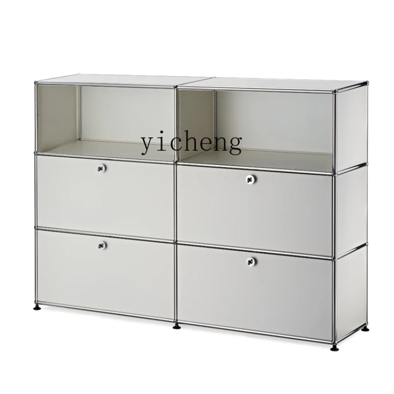 

ZC USM Haller Sideboard Cabinet Indoor Living Room Stainless Steel Modular Storage Cabinet for Accessories