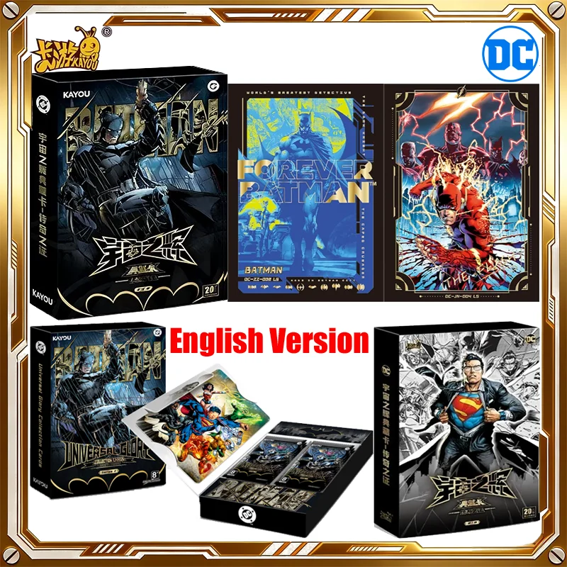 

Карта KAYOU DC ‌ Коллекционные аниме-карточки Universe Glow Legendary Proof (английская версия) — подарочный набор для детей на день рождения и праздники