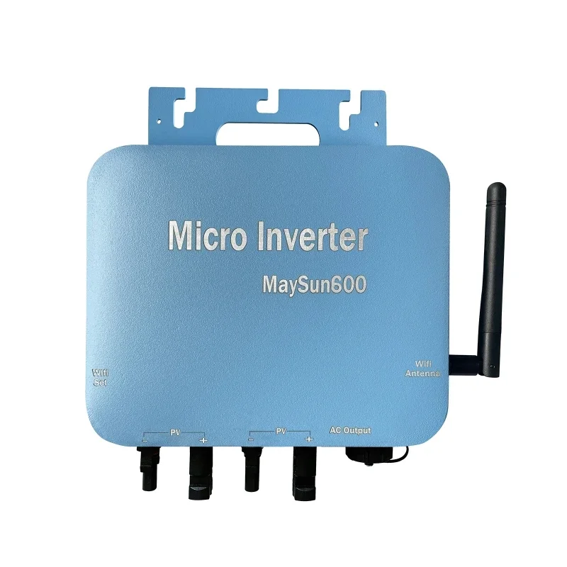 Solar Panel Grid Tie Micro Inverter MPPT 600W 800W 1000W 50hz Solar PV Waterproof Inverter APP Control Smart Inverter 20V-60V