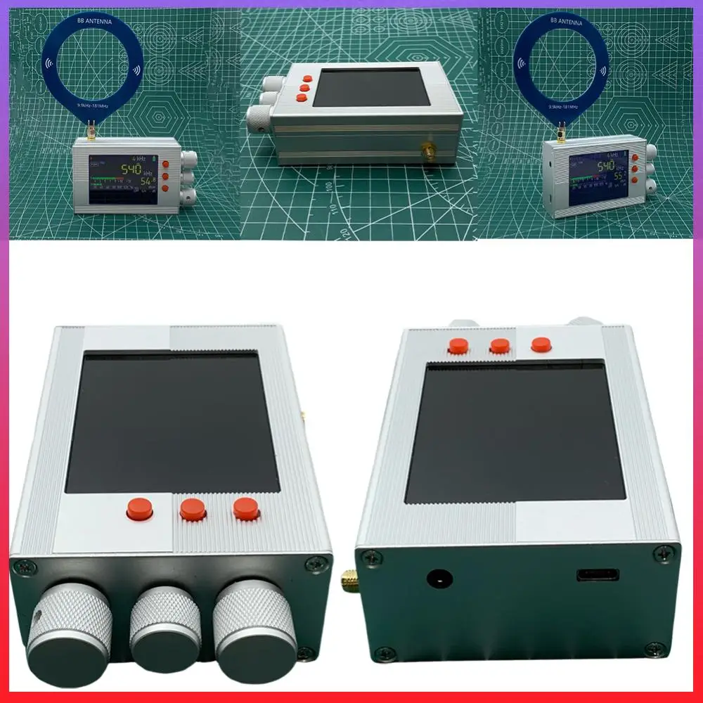 

Радиоприемник TEF6686 с поддержкой всех диапазонов, портативный, с ЖК-дисплеем 3,2 дюйма, коротковолновый (LW/MW/SW/FM/AM), со встроенной антенной и динамиком