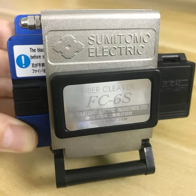 quality Sumitomo FC-6S Optical Fiber Cleaver FC6S High Precision Fiber Optic Cutting Tool