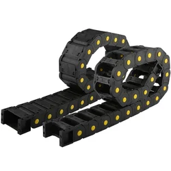 Cable Drag Chain Wire Carrier 45*50 60 75 100 125 150 175 200 Transmission 1000mm End Connectors for CNC Router Machine Cable