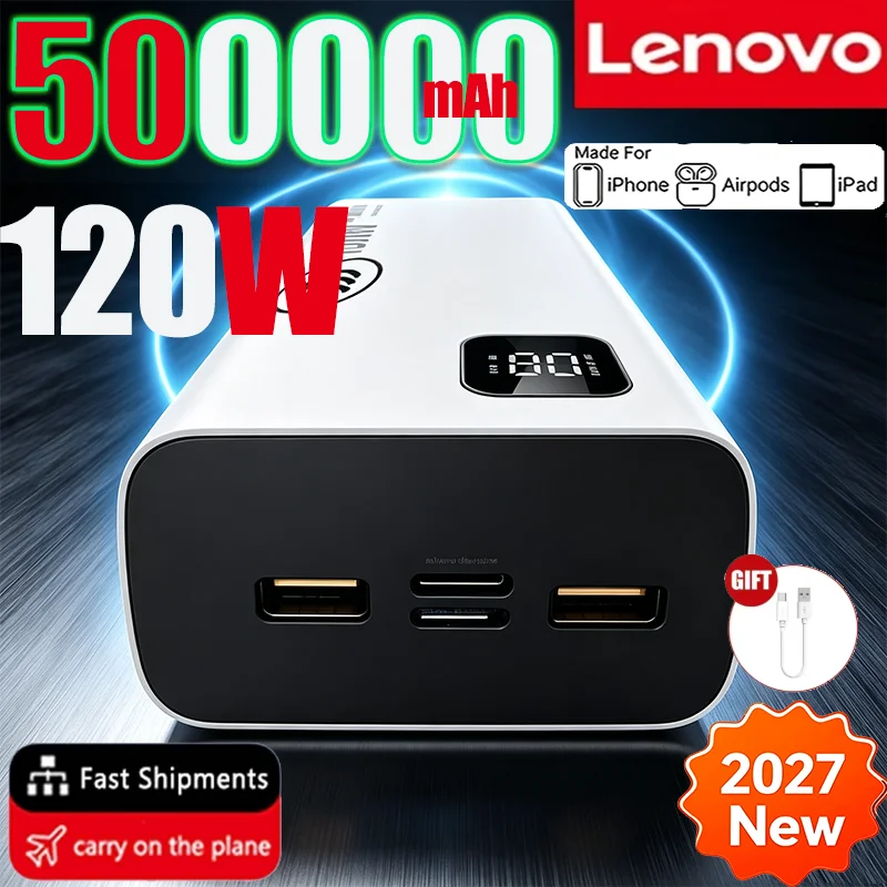 Xiaomi Outdoor Power Supply - VIVO 500000mAh Yüksek Kapasiteli Powerbank 120W