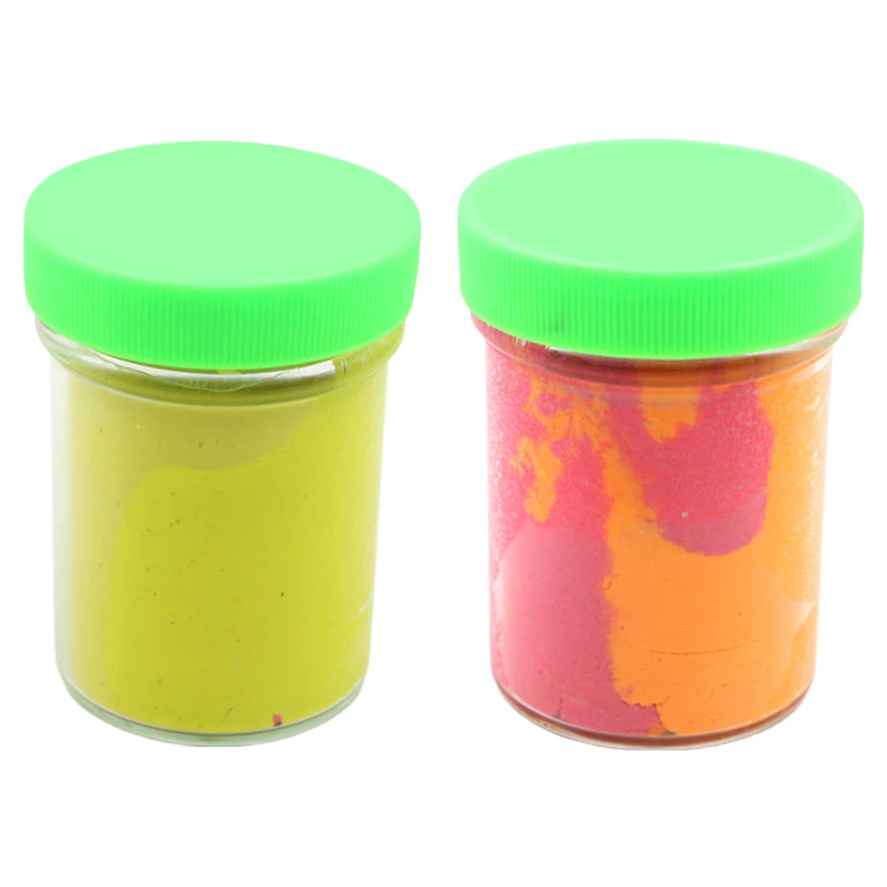 طعم سمك السلمون المرقط لصيد سمك الشبوط ، مادة ناعمة ، أشكال عائمة ملونة ، إغراء #2