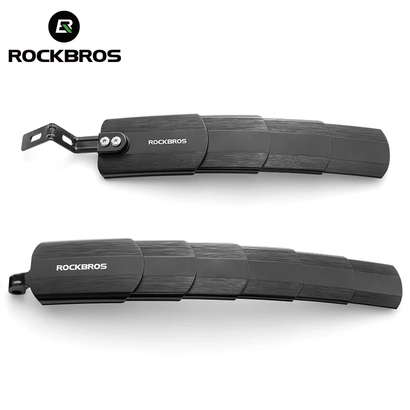 ROCKBROS Bike Fenders Bicycle Mudguard Lengthen Front/Rear Wheel Universal Mudguard Durable Quick Release Cycling Accessories