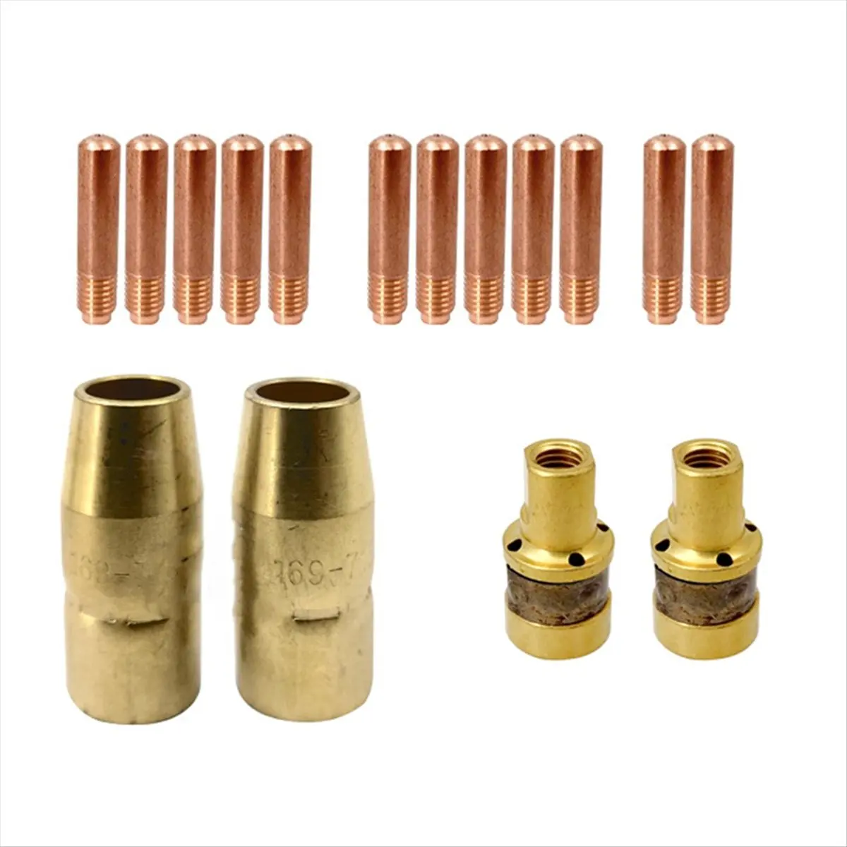 

Комплект наконечников газового сопла 0,9 мм для Millermatic 135/140/175/211, серия MIGGun M-10/15/100/150, Handler 120/125/135