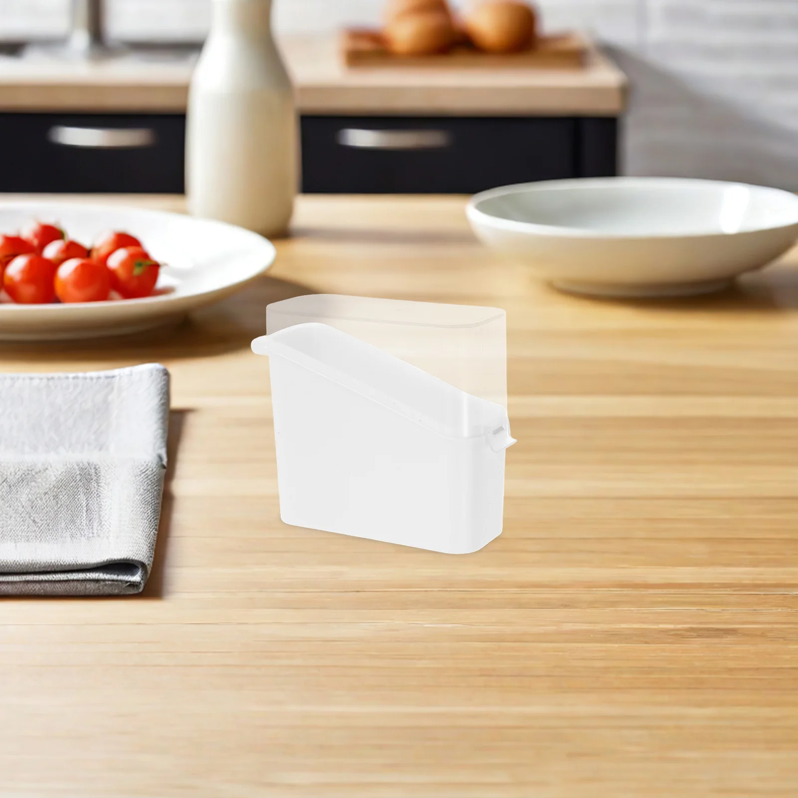 2 قطعة حاوية تخزين الجبن صندوق شرائح الجبن الشفاف الثلاجة زبدة لحم الخنزير المقدد حارس المطبخ استخدام شريحة صندوق تخزين لحم الخنزير #3