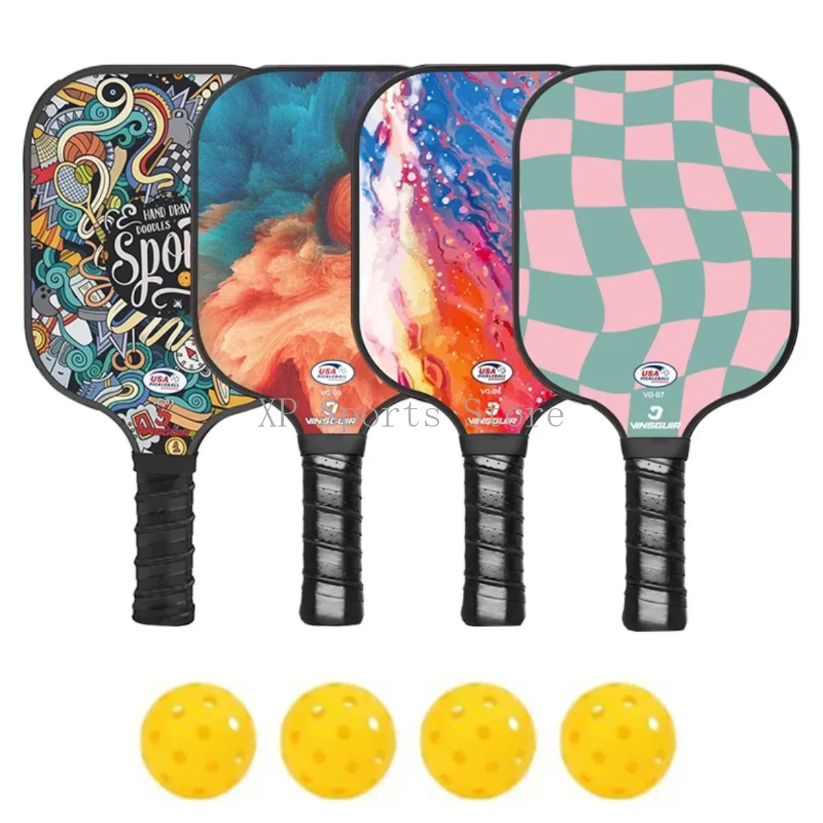 

Thermoformed Unibody Raw Carbon Fiber Pickleball Paddle,Perfect for Outdoor Sports,Great for Spin in Adult&Children's Pickleball