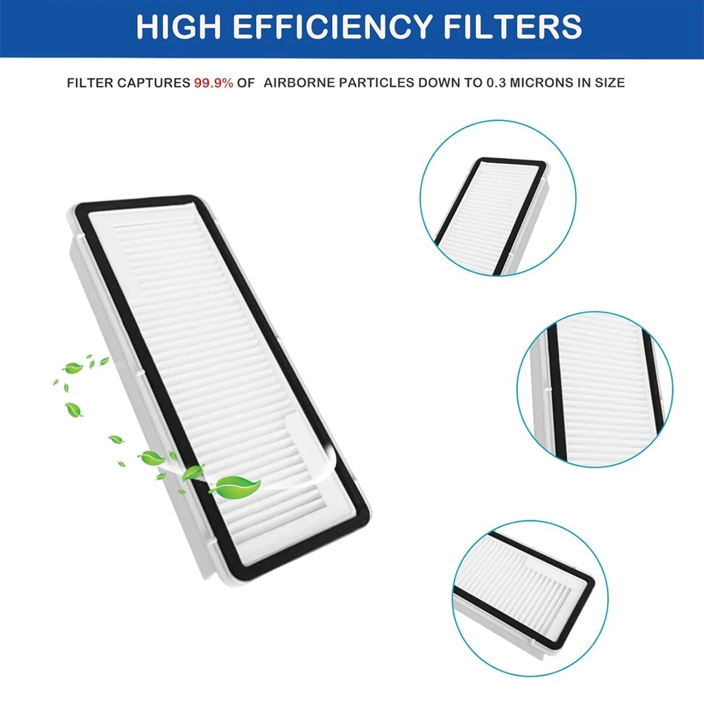 A83G-17PCS فرشاة دوارة فرشاة جانبية مماسح الوسادة مرشحات كيس لجميع الغبار ل Narwal Freo Z10 Ultra/Freo Z10 أجزاء المكنسة الكهربائية