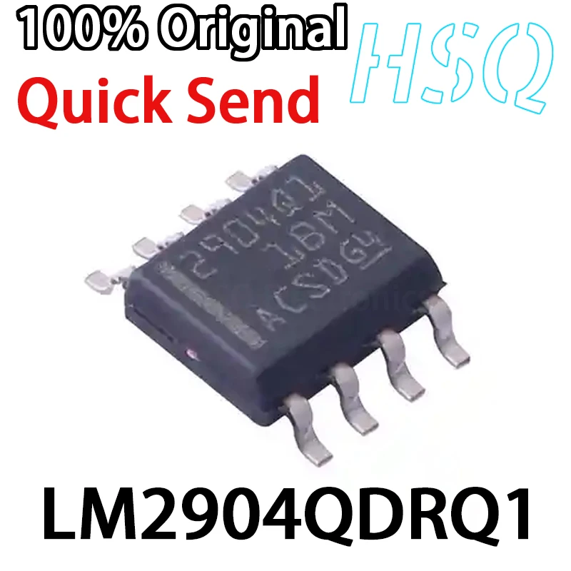 10PCS New Original LM2904QDRQ1 Screen Printed 2904Q1 SOP-8 Operational Amplifier