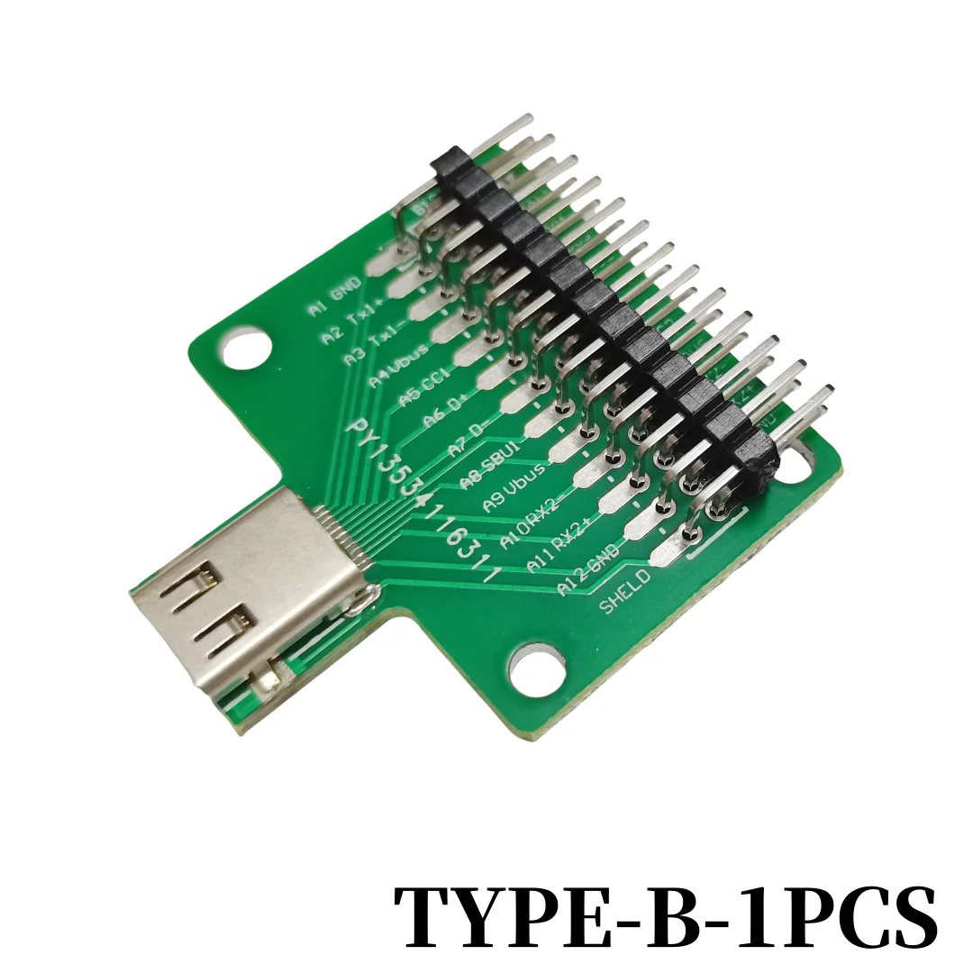 1PCS Wire test fixture plate forward and back insert TYPE-C base USB3.1 Blind insert test with 26P pin data cable