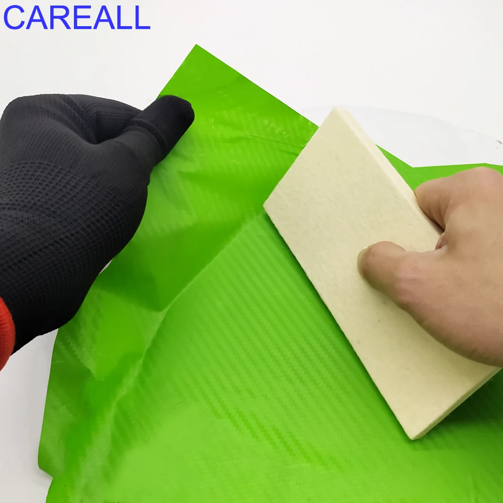 CAREALL 4 Inch Wool Squeegee Professional Car Film Window Tinting Wrapping Scraper No-Scratch Clean Tools Auto Vinyl Application