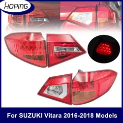 Fanale posteriore paraurti posteriore per Suzuki Vitara 2016 2017 2018 griglia posteriore freno Stop fanale posteriore gruppo fanali posteriori tipo alogeno LED