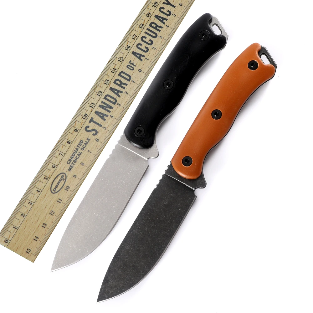 

Fixed Blade Knife DC53 Steel Blade, G10 Handle Full Tang Fixed Fixed Fixed Knife for Work Camping Hunting