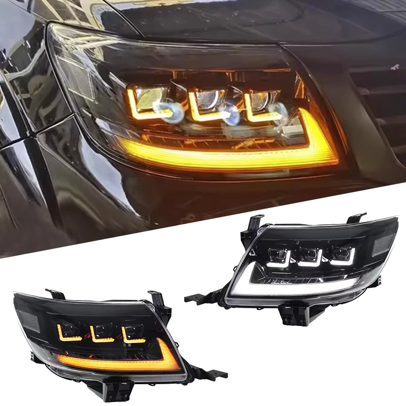 

Fit For Toyota Hilux VIGO PICKUP 2012-2014 Headlights Head Lights Modified LED Headlight Headlamp Front Light DRL
