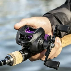 Baitcasting Reel 7.2:1 High Speed Long Shoot Prevent Line Tangling Fishing Reel Fresh Saltwater Reel Fishing Pesca Wheel