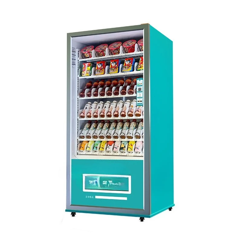 

Full vending machine intelligent scan code unmanned beverage refrigeration sales