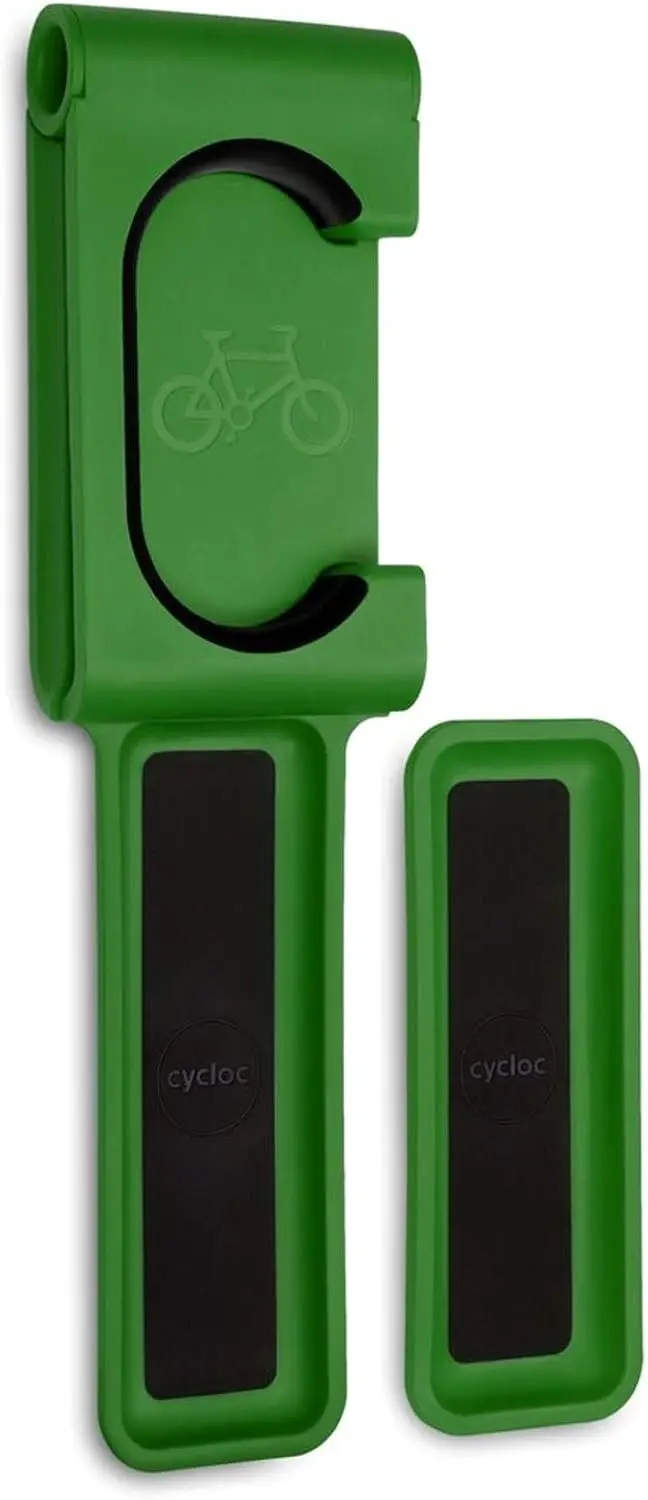 

Wall Mount Bike Storage Rack \u2013 Vertical Wheel Hung Cycle Storage - Green