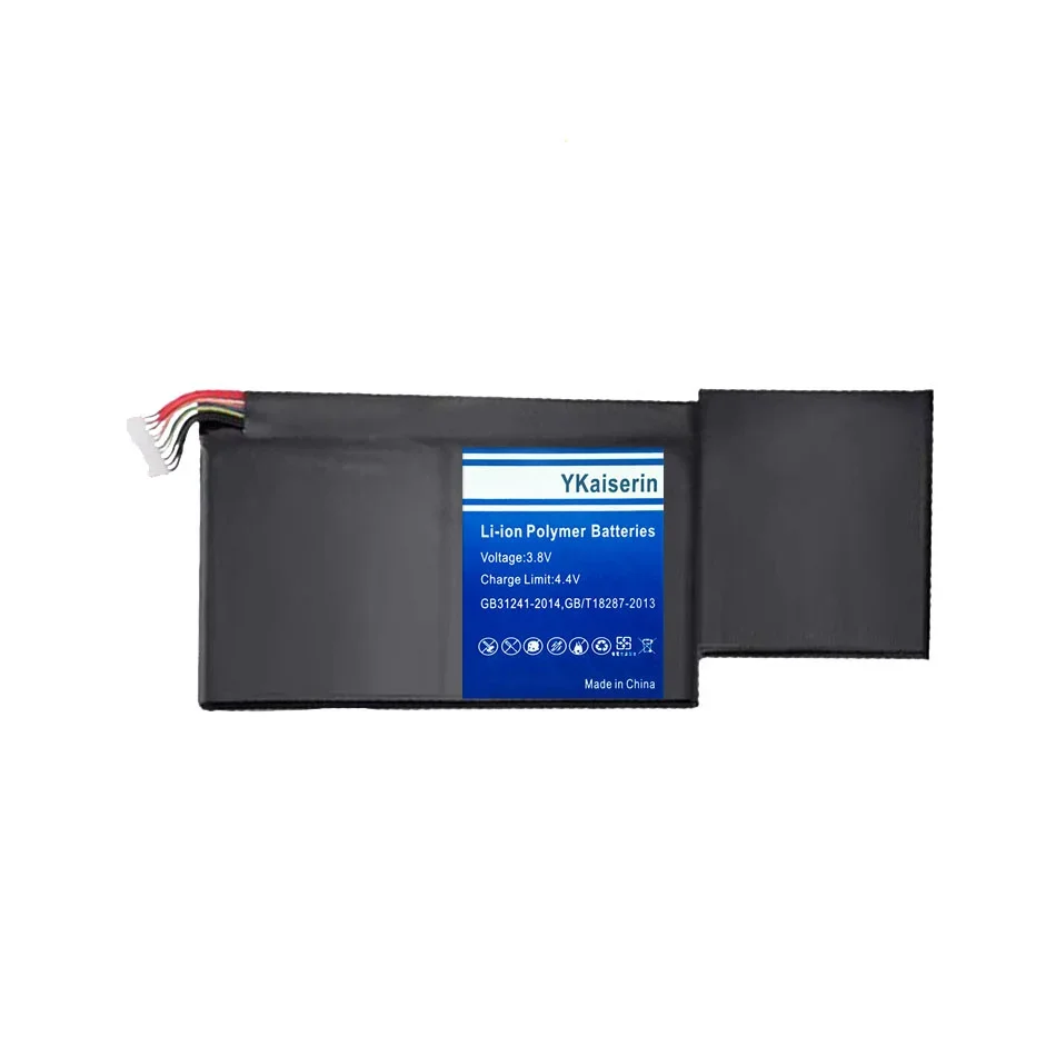 Batteria YKaiserin da 6000 mAh BTY-M6K per MSI MS-17B4 MS-16K3 GS63VR-7RG GF63 Sottile 8RD 8RD-031TH 8RC GF75 3RD 9SC Laptop