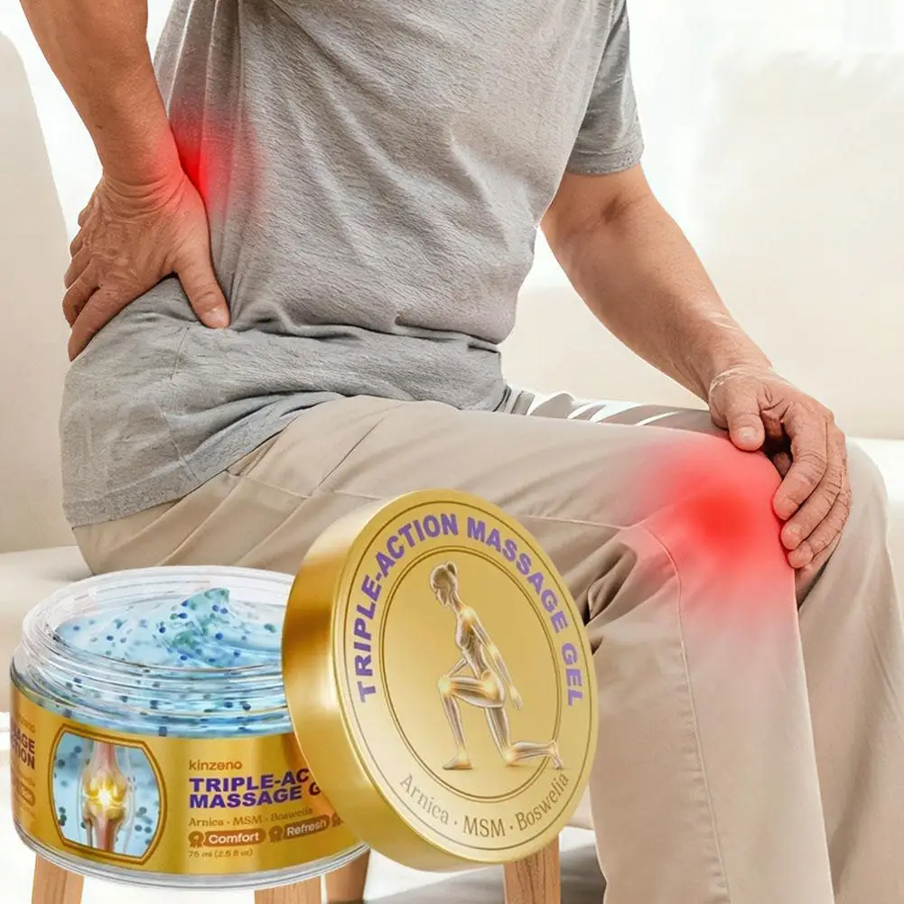 Gentle Joint Massage Cream Natural Herbal Formula Fast Absorption Body Care Cream For Muscle Joint Daily External Use