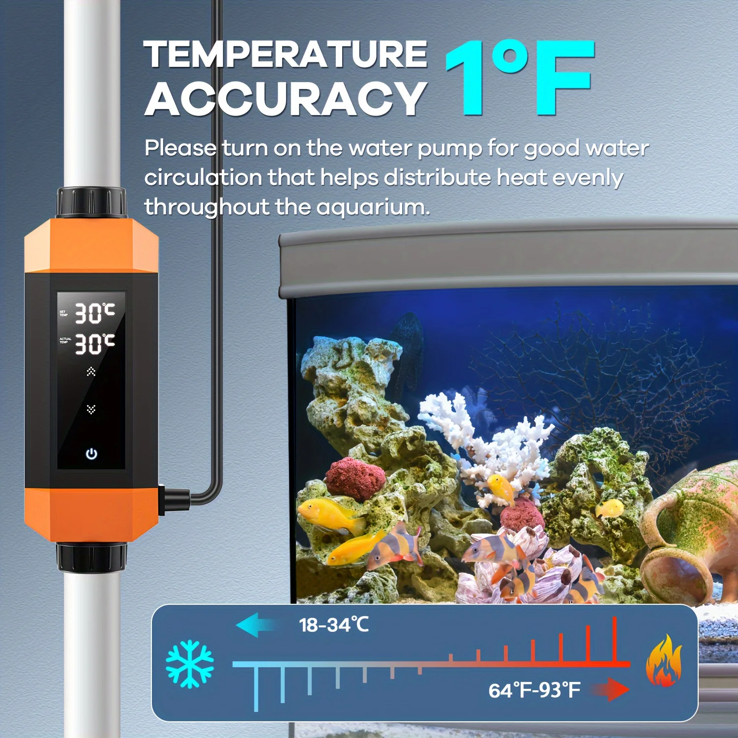 External Aquarium Heater 220~240V