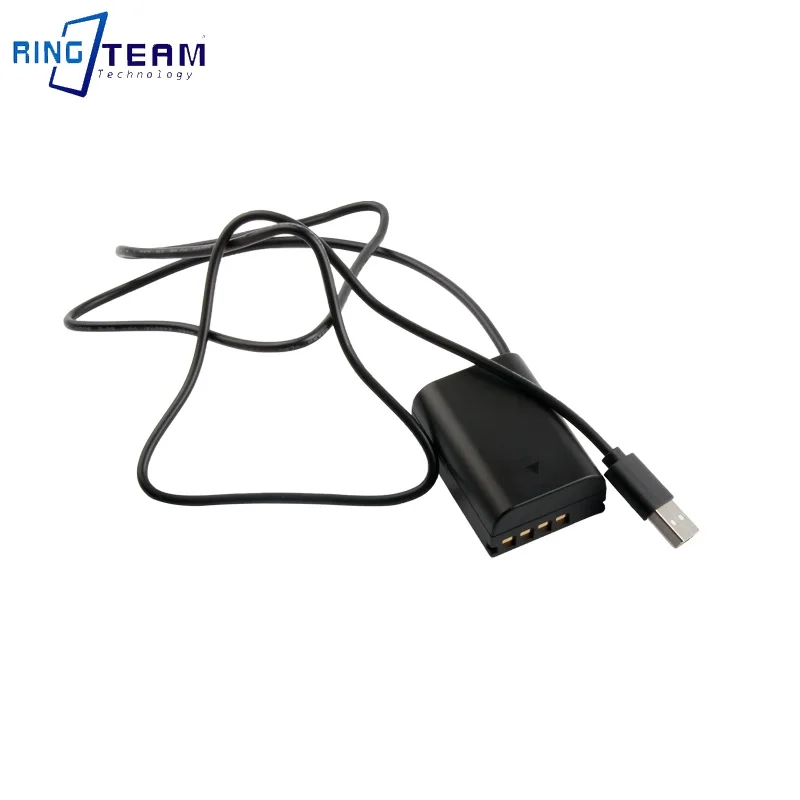 جديد 1.2 متر USB إلى BLX-1 تيار مستمر مقرنة BLX1 الدمية بطارية لأوليمبوس OM-1 OM1 كاميرا مستقيم كابل