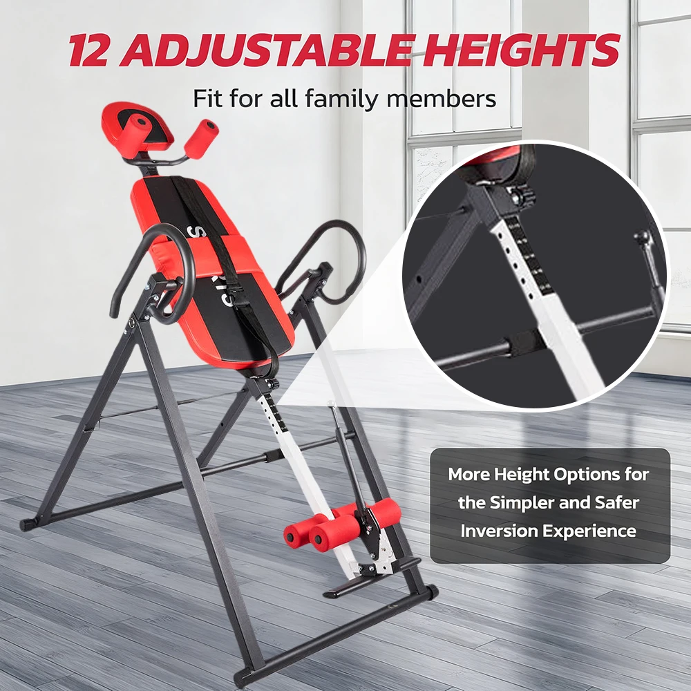 2026 Adjustable Gym Equipment Therapy Home Exercise Fitness Sports Muscle Relax Handstand Machine Inversion Tablepromote Sales