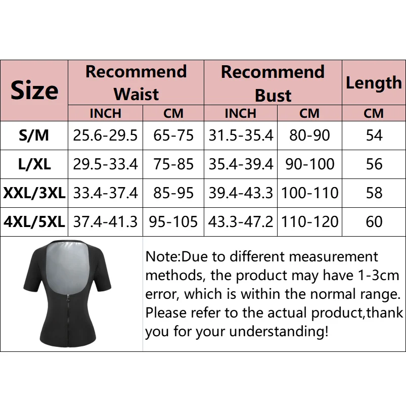 Women Sauna Suit Sweat Shirt Slimming Hot Thermo Shapewear Fitness Corset Top Waist Trainer Body Shaper Sport Fat Burner