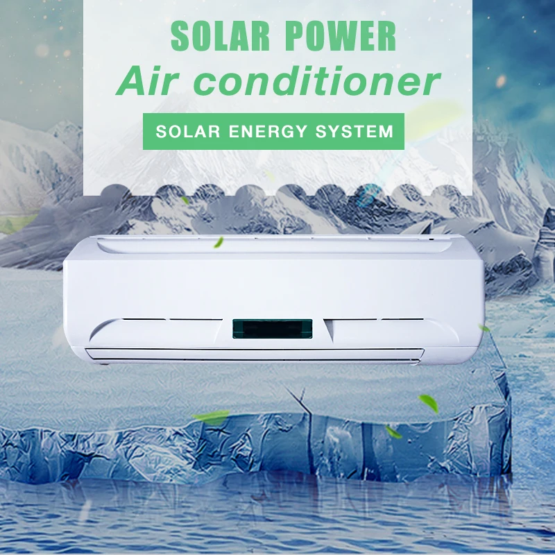 Solar Ac DC Air Conditioner for Home Solar Powered Air Conditioner Full Dc Volt Inverter Minisplit