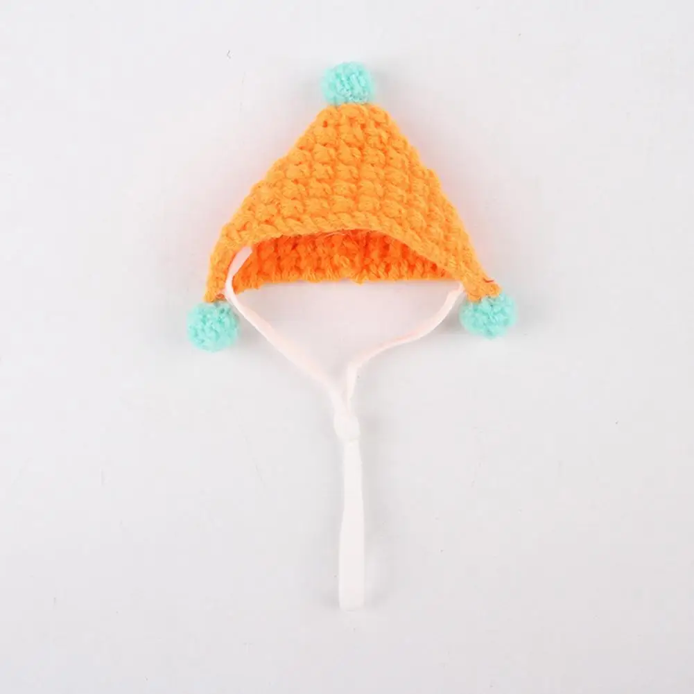 

Hamster Hat Hand Knitted Mini Hats for Snakes Hamsters Lizards Cute Pet Costume Accessories for Holiday Parties Photoshoots Hand