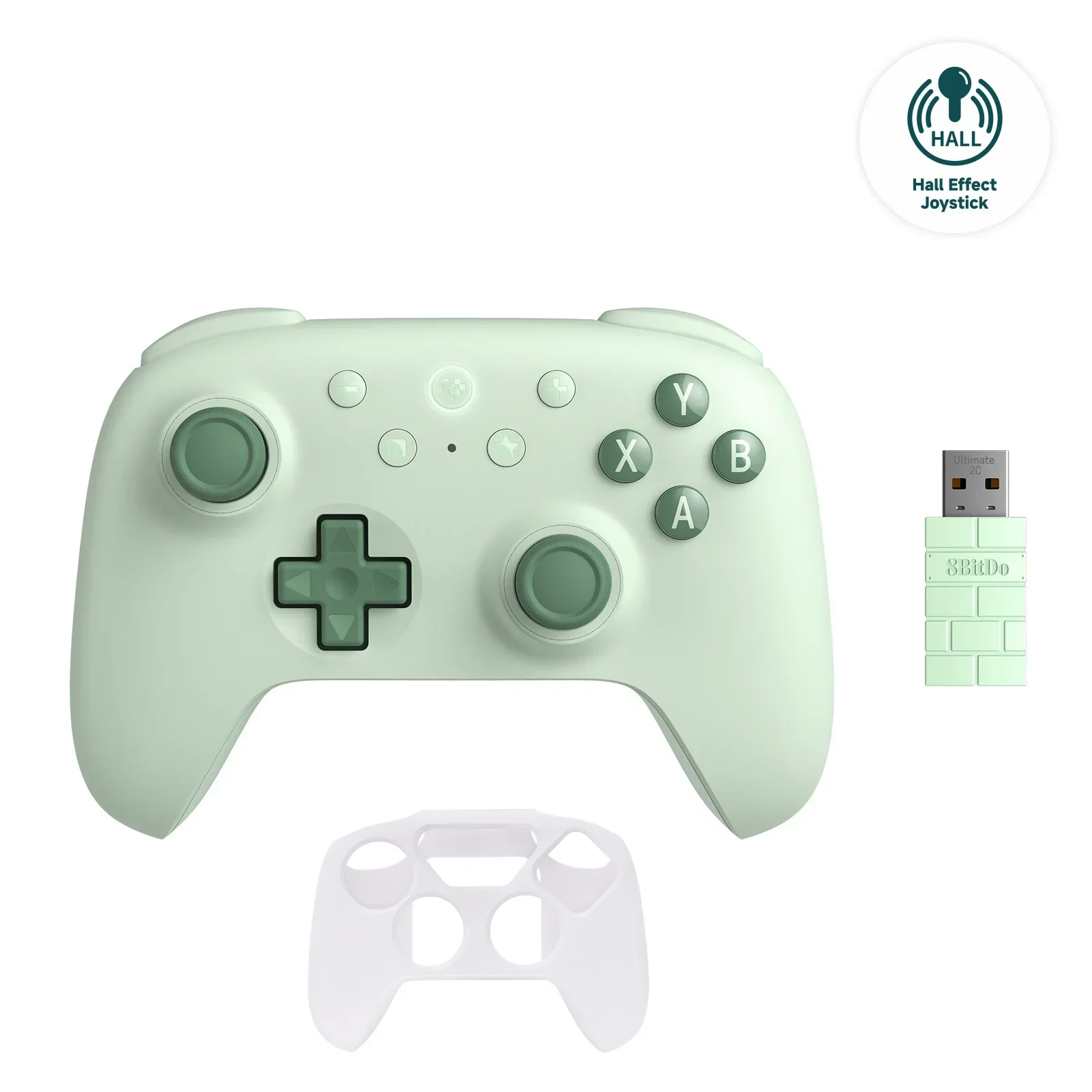 8BitDo Ultimate 2C draadloze gamingcontroller voor pc, Windows 10, 11, Steam Deck, Raspberry Pi, Android-gamepadaccessoires