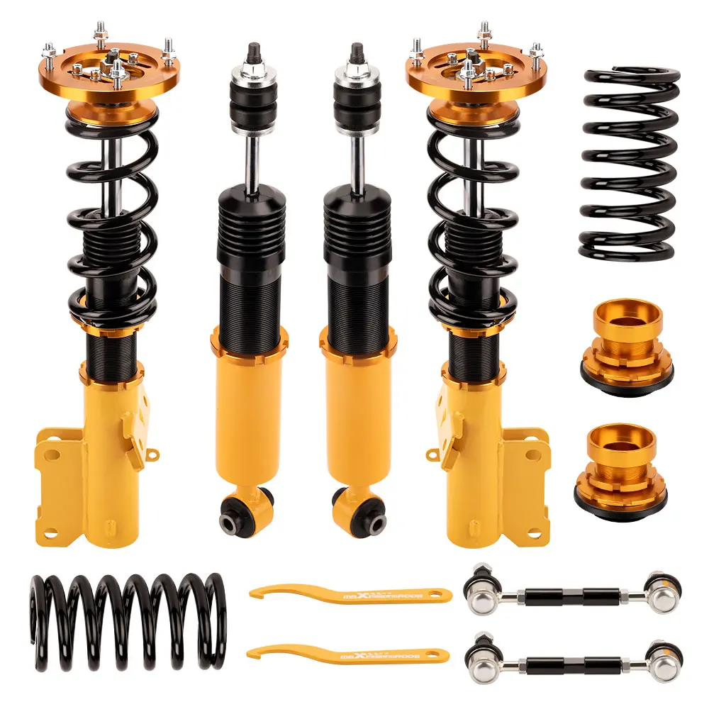 Maxpeedingrods Coilovers Suspension Shock for Ford Mustang 2005-2014 Adjustable Height Shock Shock Absorber