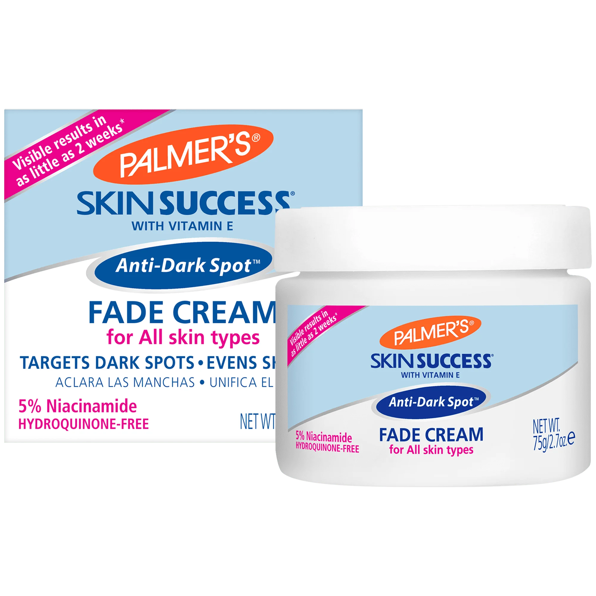 

Anti-Dark Spot Fade Cream for All Skin Types, 2.7 oz.