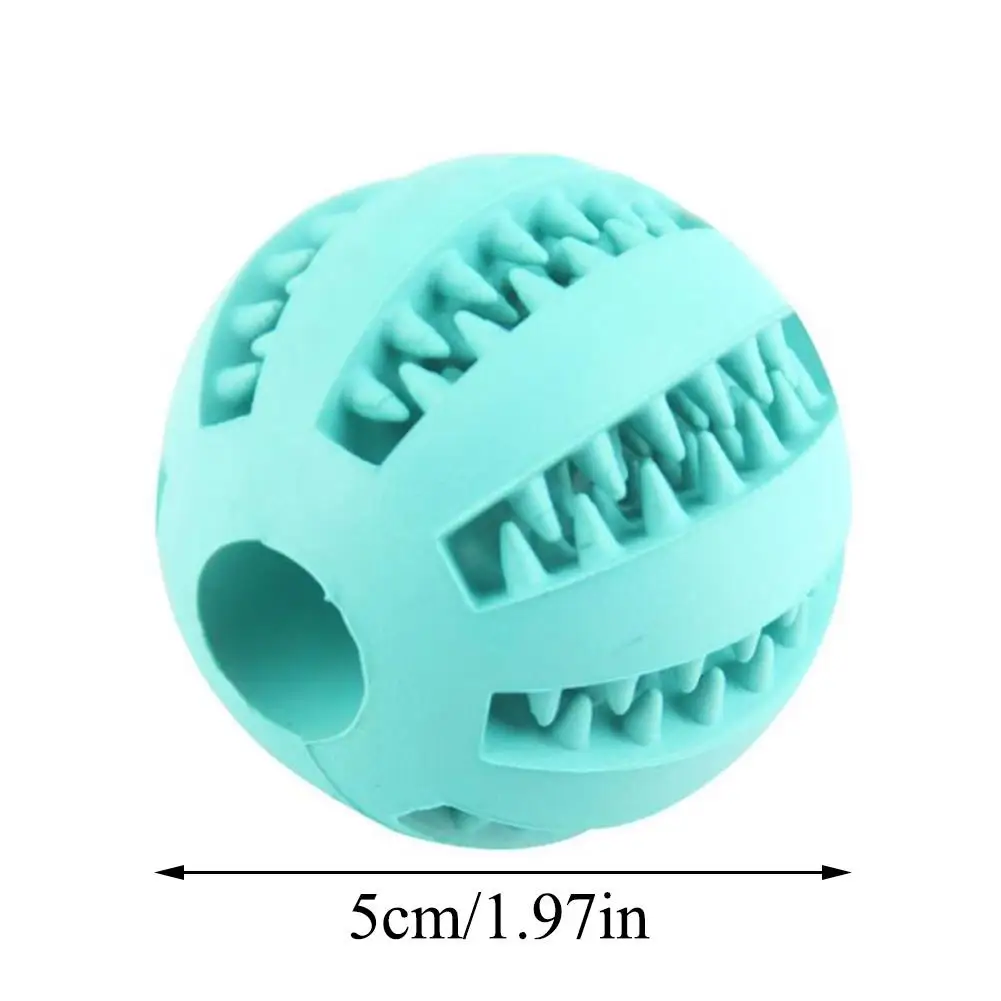 Pet Ball Dog Chewballs Pet Chew Toys Squeaky Ball Puppy Sound Training Rubber Ball Durability Portable Safety Dog Accessories