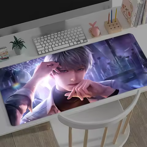 Gaming Mousepad Love and Deepspace Xavier Anime Mouse Mat Office Gamer Computer Mouse Pad HD Print Big Desk Mat PC game Mousepad