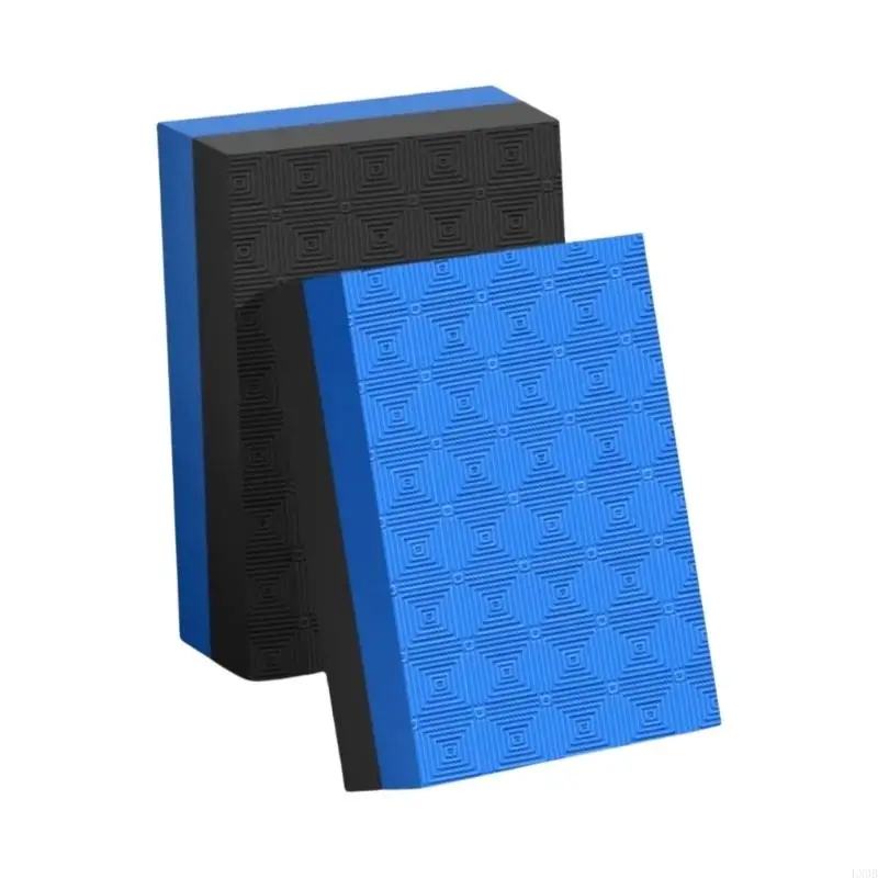 2Pieces Durability PVC Workout Floor Protections Mats For Dumbbells And Barbells