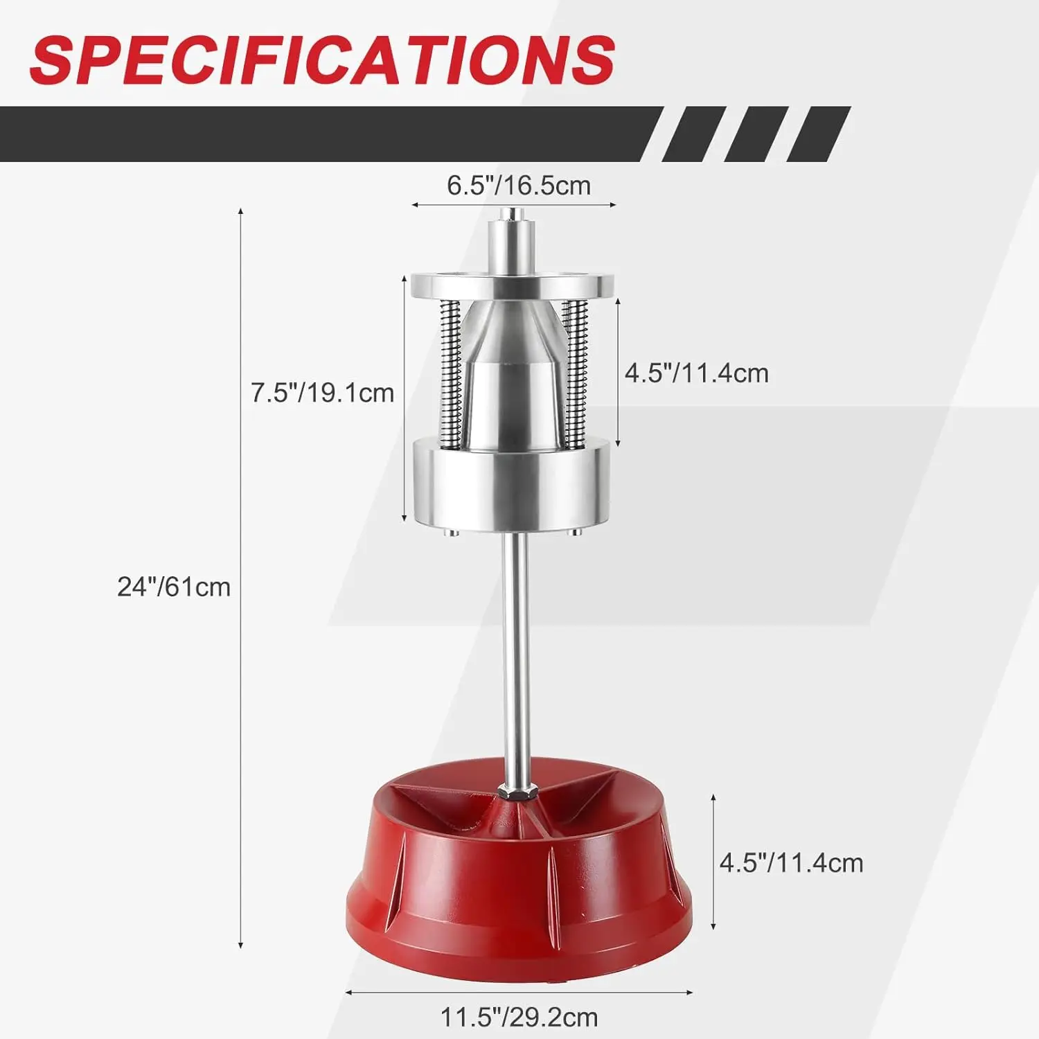 موازن عجلة الفقاعات المحمول |   موازن العجلات المحمول عالي التحمل مع موازن الإطارات على مستوى الفقاعات متوافق