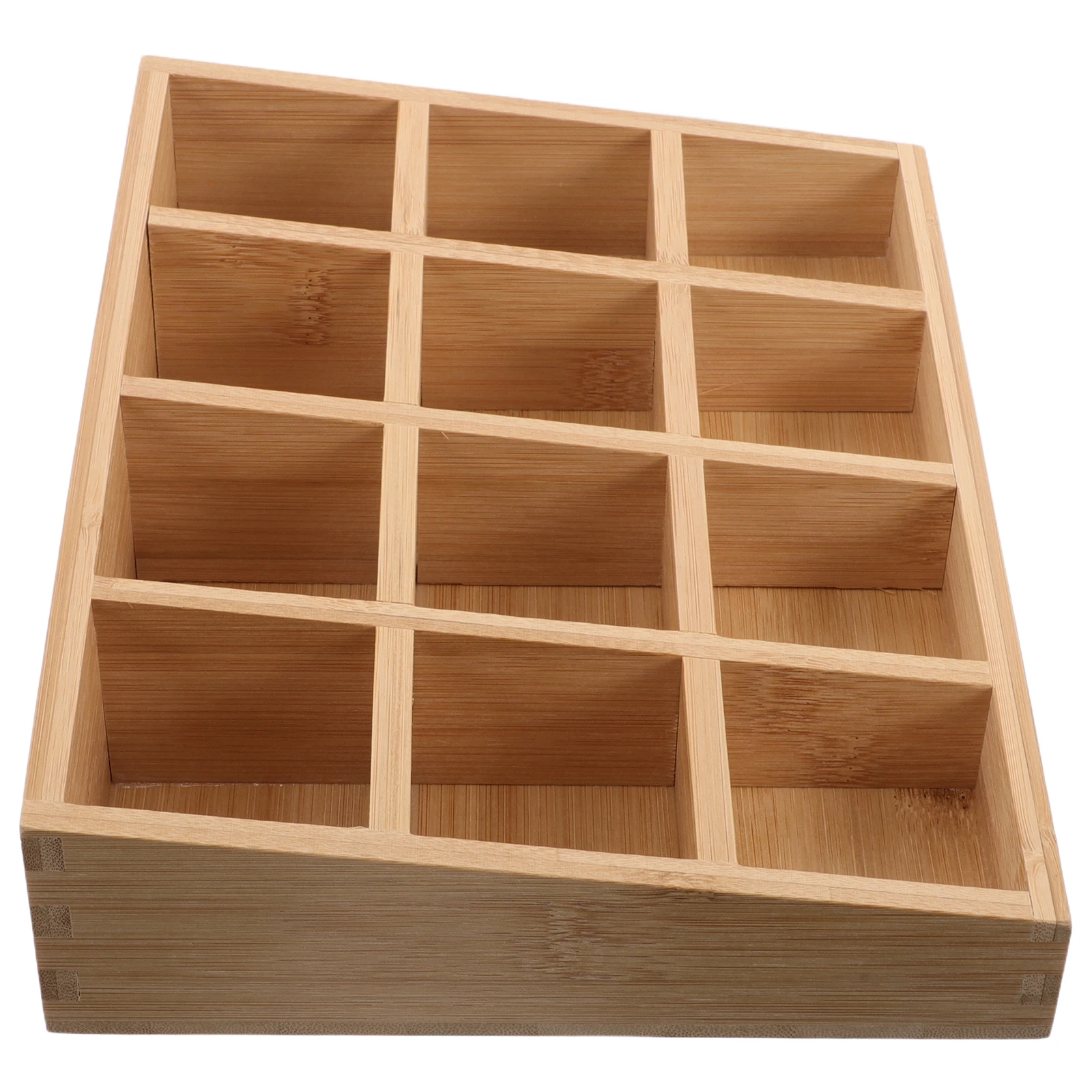 Wooden Spice Rack Organizer Countertop Storage Shelf Rack For Kitchen Cabinet Seasoning Display Stand Natural Grain