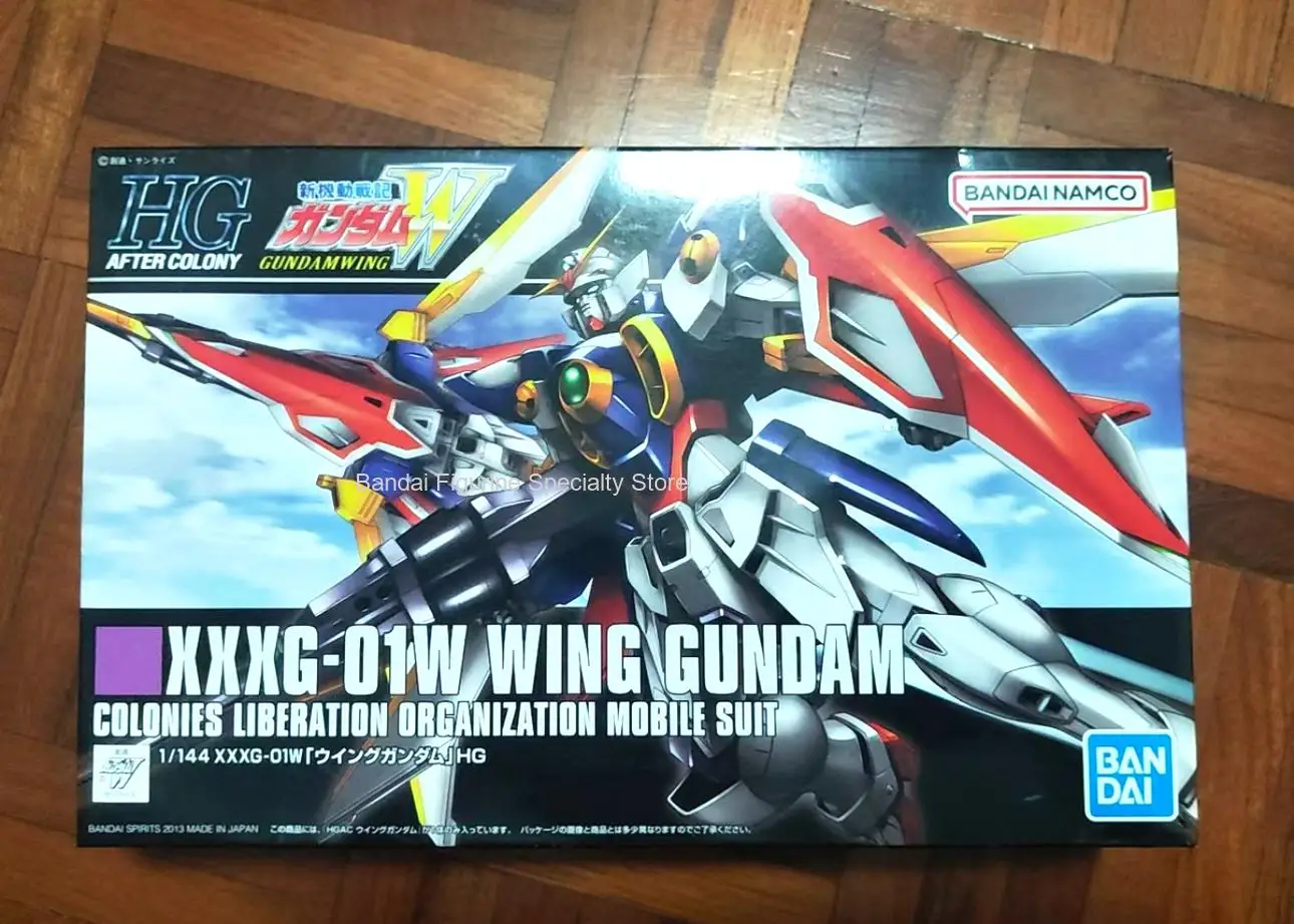 

Gundam Bandai HGAC 1/144 XXXG-01W WING Фигурная модель в сборе Оригинальный продукт