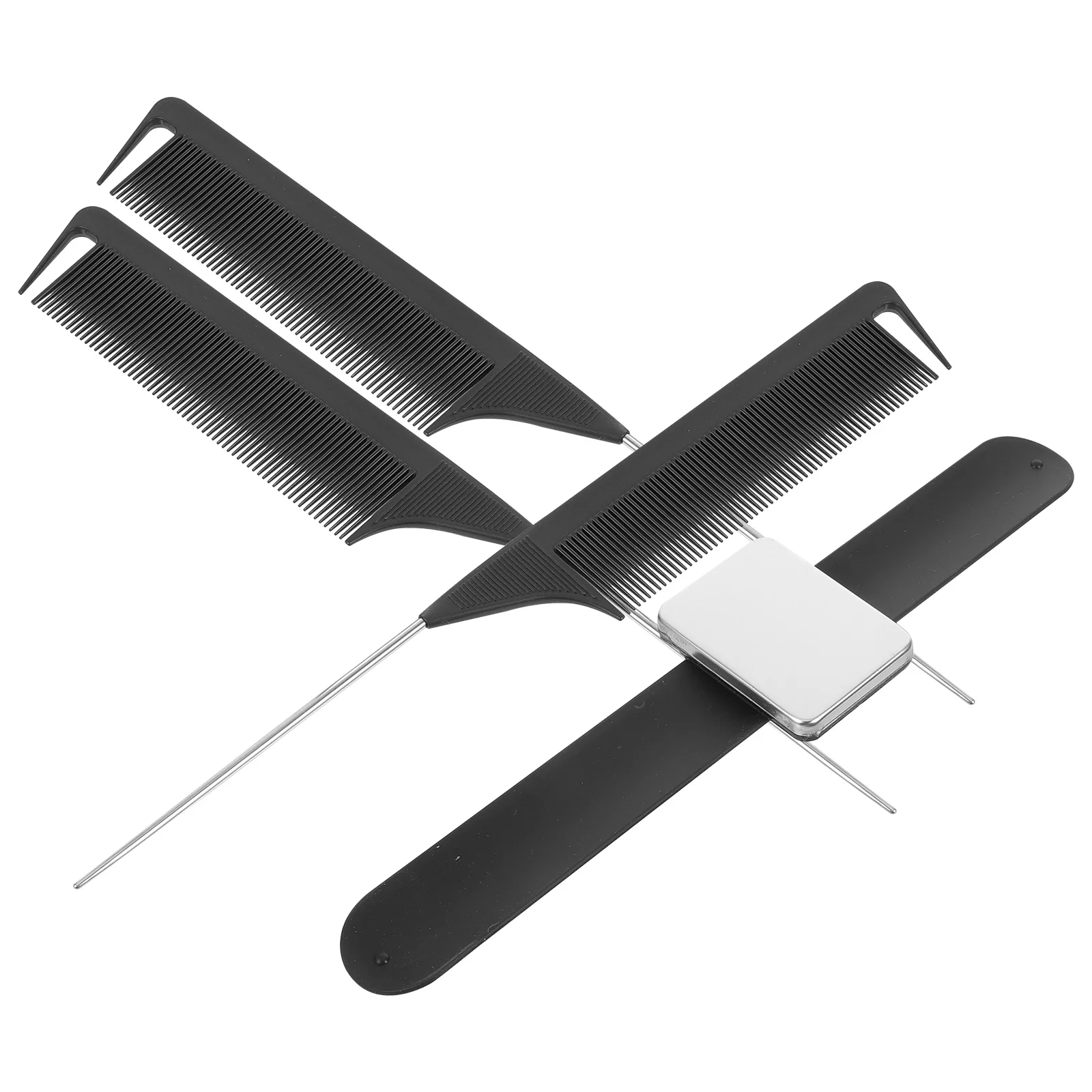 

Hair Pins Styling Comb Cushion Bracelet Magnetic Holder for Sewing Black Hairdresser Wrist