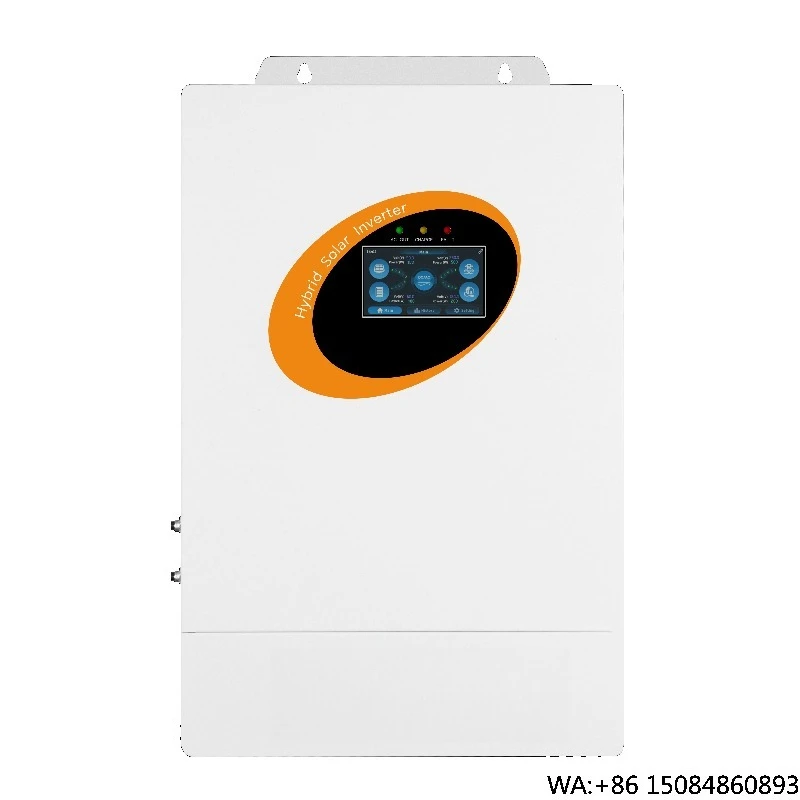 5kW 6kW Hybrid Solar Inverter 7.2kW PV Input Split Phase Output MPPT Controller for Home Energy Storage System