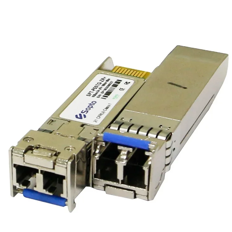 

10G SFP+ Optical Module 1550nm 100km with EML Laser LC Interface Industrial 10Gbs Transceiver Module