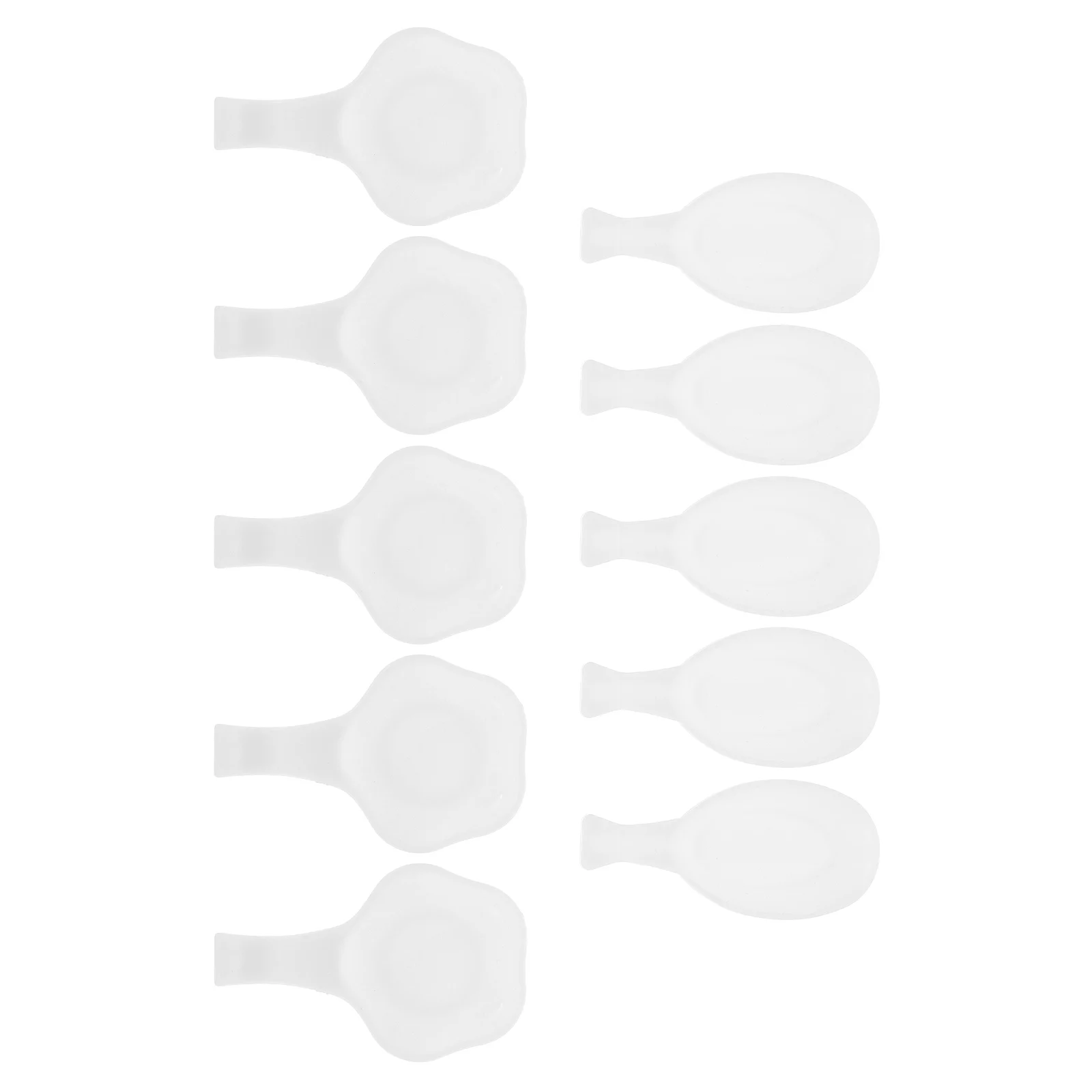

40pcs Plastic Ink Dish Stationery Supplies Dipping Bowls Paint Plate Writing Inkwell Sturdy Durable Office Study Room Gift
